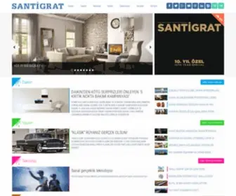 Santigrat.com.tr(Santigrat Dergisi) Screenshot