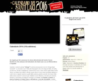 Santilaici.it(Il Calendario e libro dei Santi Laici 2013) Screenshot