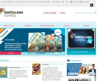 Santillana.com.br(Portal Santillana) Screenshot