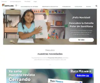Santillana.com.co(Santillana Colombia) Screenshot