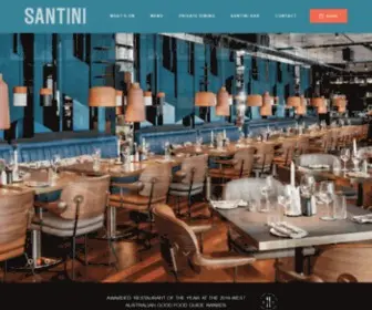 Santinibarandgrill.com.au(Santini Bar & Grill) Screenshot