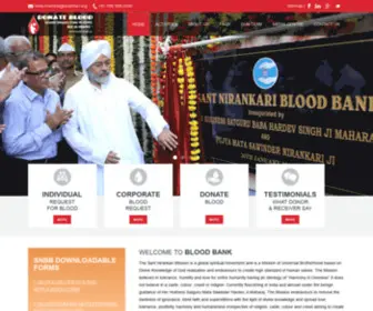 Santnirankaribloodbank.org(Blood Bank) Screenshot