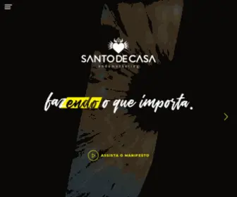 Santodecasa.net(Santo de Casa) Screenshot