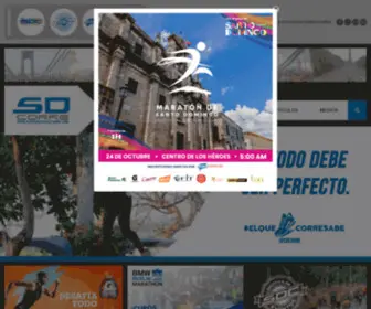 Santodomingocorre.com(Portal interactivo para corredores con toda la información referente a este deporte) Screenshot