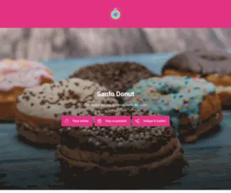 Santodonut.com.br(Santo Donut) Screenshot