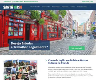 Santoirish.com.br(Santo Irish) Screenshot