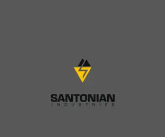 Santonianindustries.com(SANTONIAN Industries) Screenshot