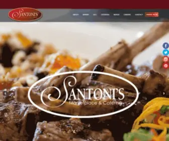Santonis.com(Santoni's Marketplace & Catering) Screenshot