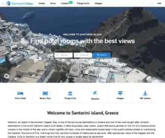 Santorini-View.com(Hotels in Santorini) Screenshot