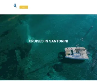 Santorini-Yachts.com(Spiridakos Sailing Cruises) Screenshot