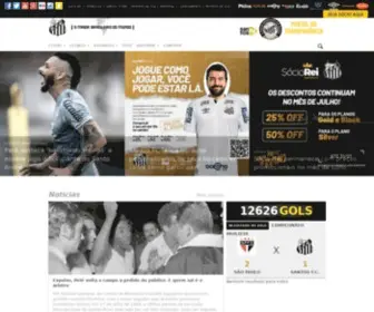 Santosfc.com.br(O Maior Brasileiro do Mundo) Screenshot
