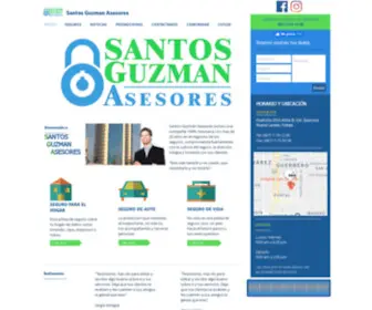 Santosguzmanasesores.com(Seguros De Todo) Screenshot