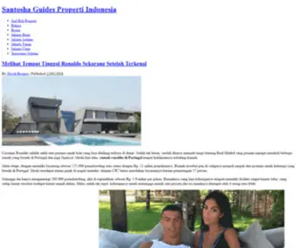 Santoshaguides.com(Santosha Guides Properti Indonesia) Screenshot