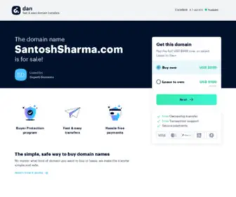 Santoshsharma.com(SantoshSharma) Screenshot