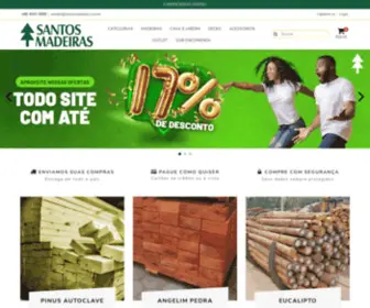 Santosmadeiras.com.br(Santos Madeiras) Screenshot