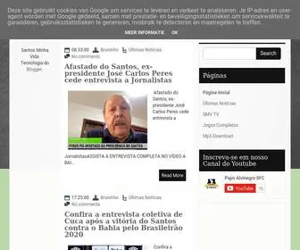 Santosminhavida.com.br(Santos Minha Vida) Screenshot