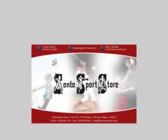 SantosportStore.com(Santo Sport Store) Screenshot