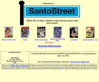 Santostreet.com(SantoStreet) Screenshot