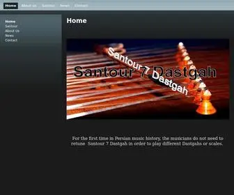 Santour7Dastgah.com(Santour 7 Dastgah) Screenshot