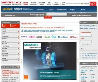 Santral.com(Web sitemizden elektrik sektöründe faaliyet gösteren Siemens) Screenshot