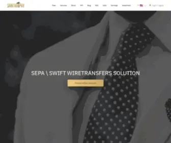 Santrapay.com(Wire transfers) Screenshot