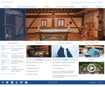 Santuariodeloyola.org(Santuario de Loyola) Screenshot