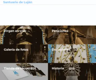 Santuariodelujan.com.ar(Santuario) Screenshot