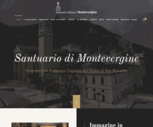 Santuariodimontevergine.com(Santuario Abbazia di Montevergine) Screenshot