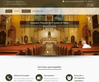 Santuarionacional.net(Santuario) Screenshot