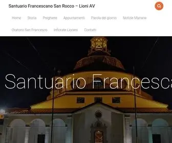 Santuariosanroccolioni.org(santuariosanroccolioni) Screenshot