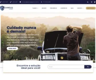 Santusseguros.com.br(Santus Seguros) Screenshot