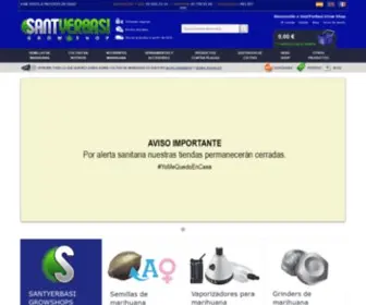 Santyerbasi.com(Grow Shop Online) Screenshot
