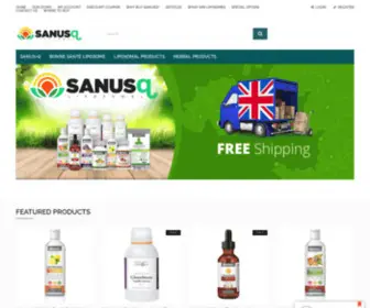 Sanus-Q.co.uk(SANUSq) Screenshot