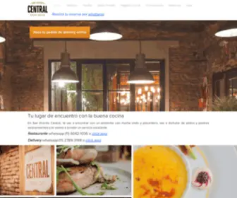 Sanvicentecentral.com.ar(Restaurante) Screenshot