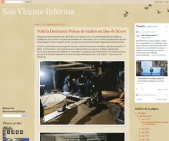 Sanvicenteinforma.com(San Vicente Informa) Screenshot