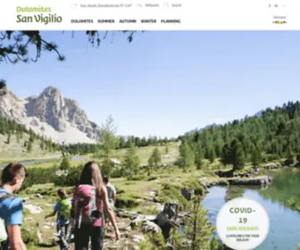 Sanvigilio.com(All information for your dream vacation in San Vigilio Dolomites) Screenshot