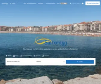Sanxenxo.com(La Web del turismo de Sanxenxo) Screenshot