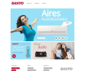 Sanyo.com.ar(Sanyo Argentina) Screenshot