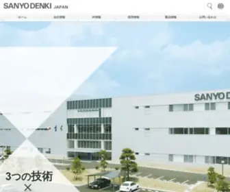 Sanyokogyo.co.jp(産業用電気機器、制御機器、情報機器、電気材料) Screenshot