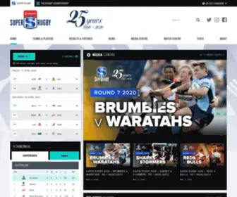 Sanzarrugby.com(Super Rugby) Screenshot