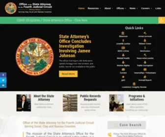 Sao4TH.com(State Attorney Office For The Fourth Judicial Circuit) Screenshot