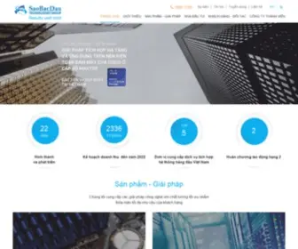 SaobaCDau.vn(SaoBacDau Technologies Group) Screenshot