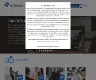 Saobernardo.org.br(São Bernardo) Screenshot