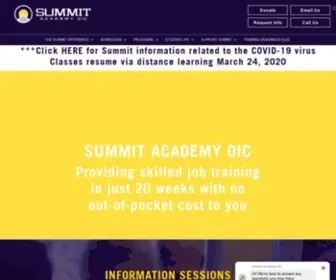 Saoic.org(Summit Academy OIC) Screenshot