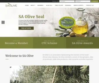 Saolive.co.za(SA Olive) Screenshot