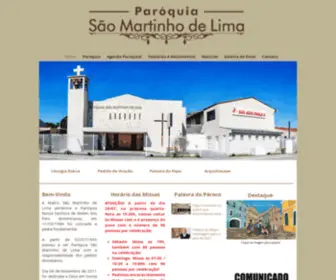 Saomartinhodelima.com.br(Par) Screenshot