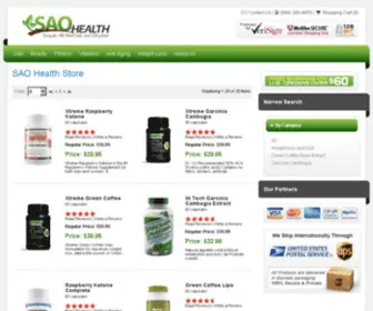 Sao.org(SAO Health) Screenshot