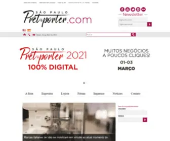 Saopaulopretaporter.com.br(A São Paulo Prêt) Screenshot