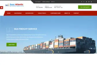 Saos.com.pk(Suez Atlantic Ocean Shipping) Screenshot