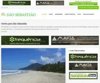 Saosebastiao.net.br(São Sebastião) Screenshot